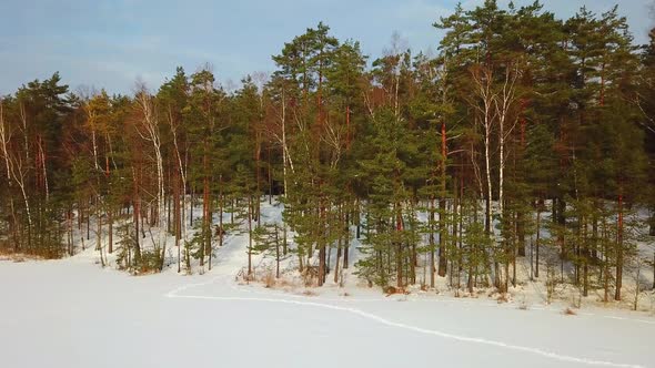 Winter Lake Streshno  alt