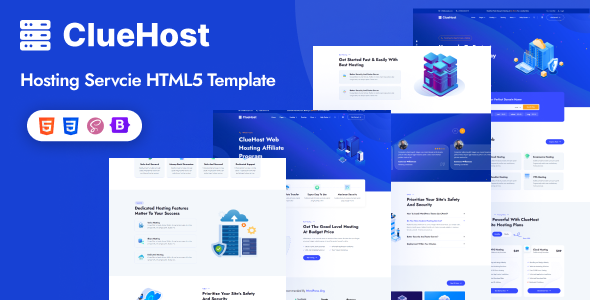 ClueHost - Hosting HTML5 Template