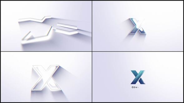 Clean Logo Reveal Logo Stings template preview