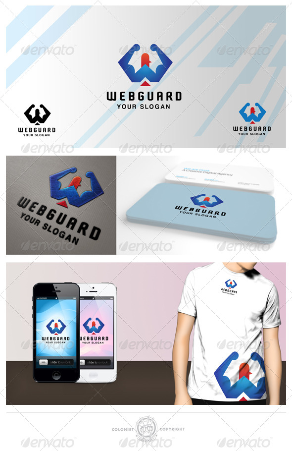 Web guard Logo - Symbols Logo Templates