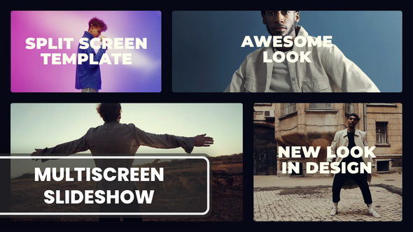 Multiscreen Slideshow Openers template preview