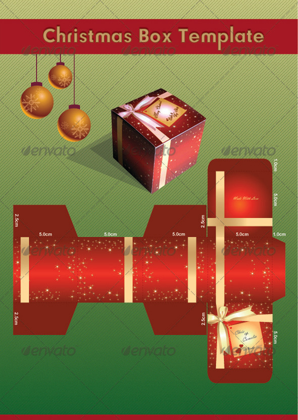 christmas gift box template by marissa5709 graphicriver christmas gift box template by marissa5709 graphicriver