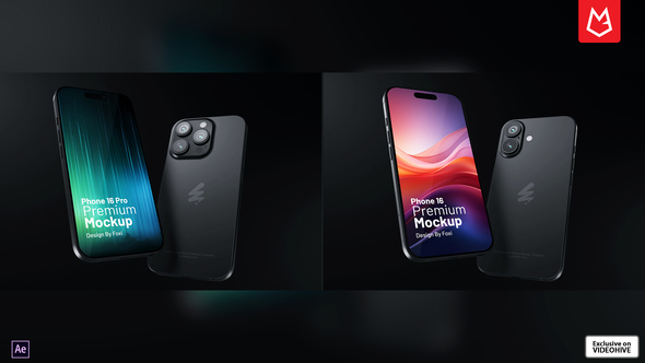 App Promo Mockup Phone 16 Pro Product Promo template preview