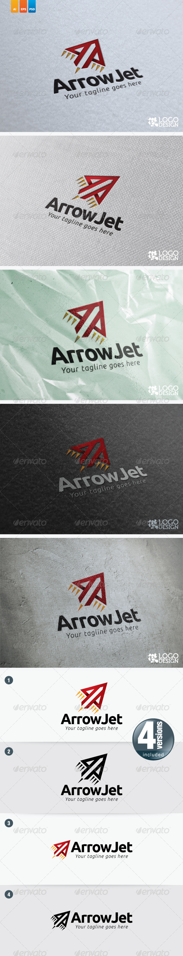 ArrowJet - Symbols Logo Templates