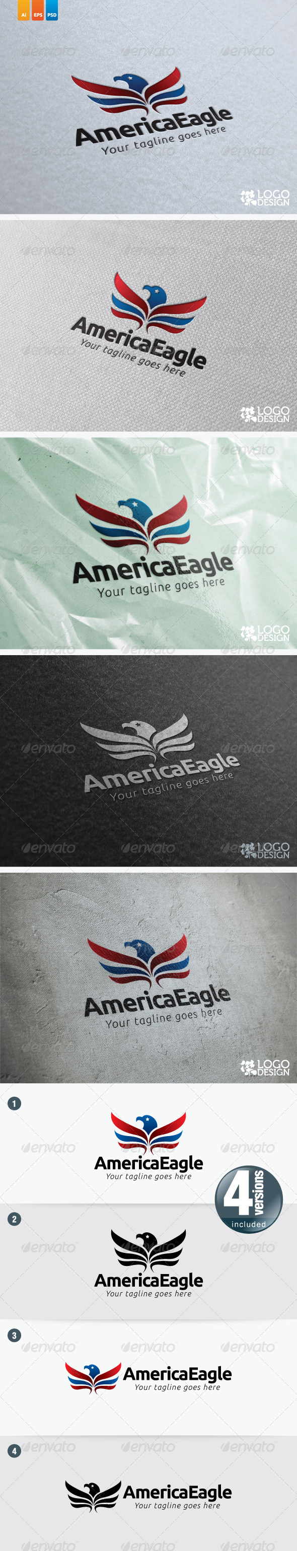 AmericaEagle - Animals Logo Templates