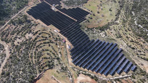 Solar Panels on Sun Soaked Place alt