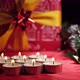 Candles with Christmas Gift Decoration and Garland - VideoHive Item for Sale