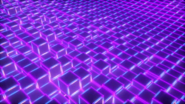 Neon Cubes alt