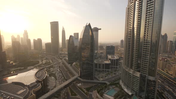 Modern Urban City Buildings in Business District alt