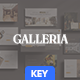 Galleria - Art Gallery & Creative Keynote Portfolio
