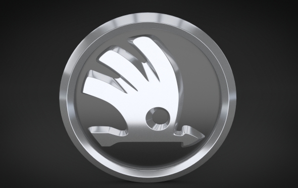 Skoda Logo (2011) - 3Docean 3431072