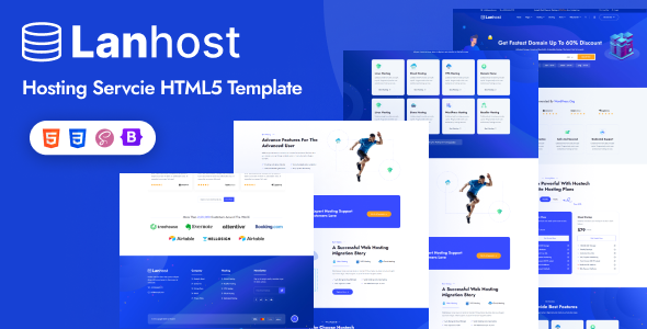 Lanhost - Cloud Hosting HTML Template