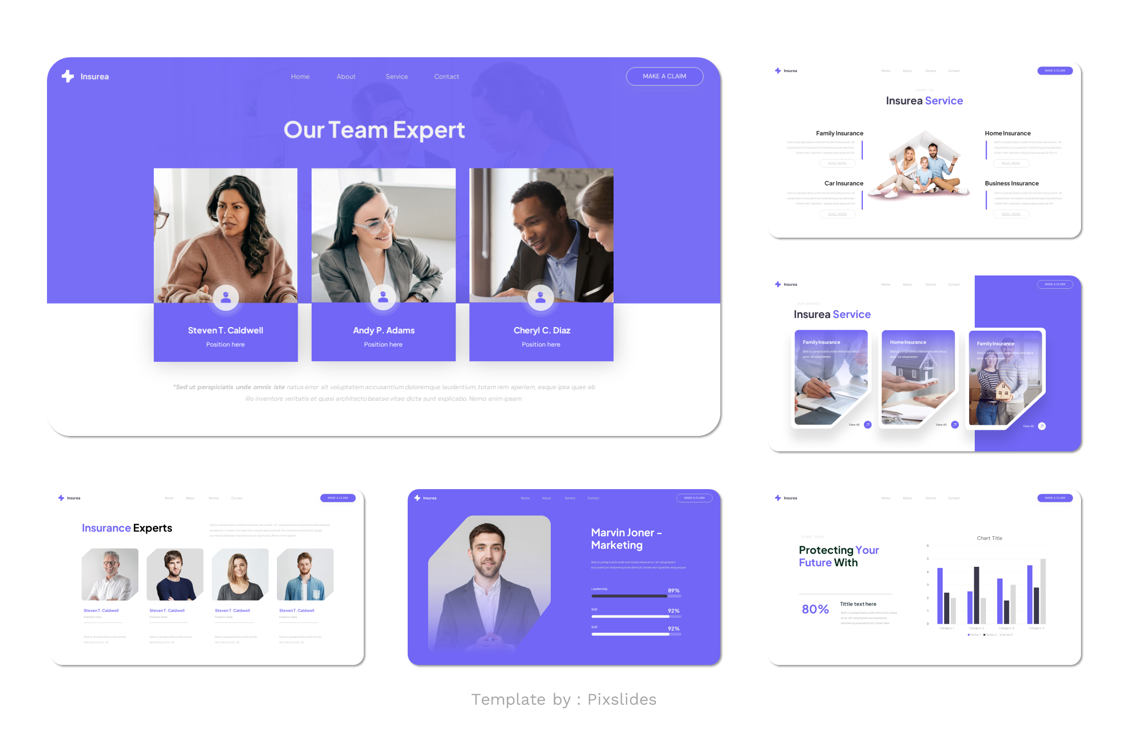 Insurea - Insurance Agency PowerPoint Presentation Template ...