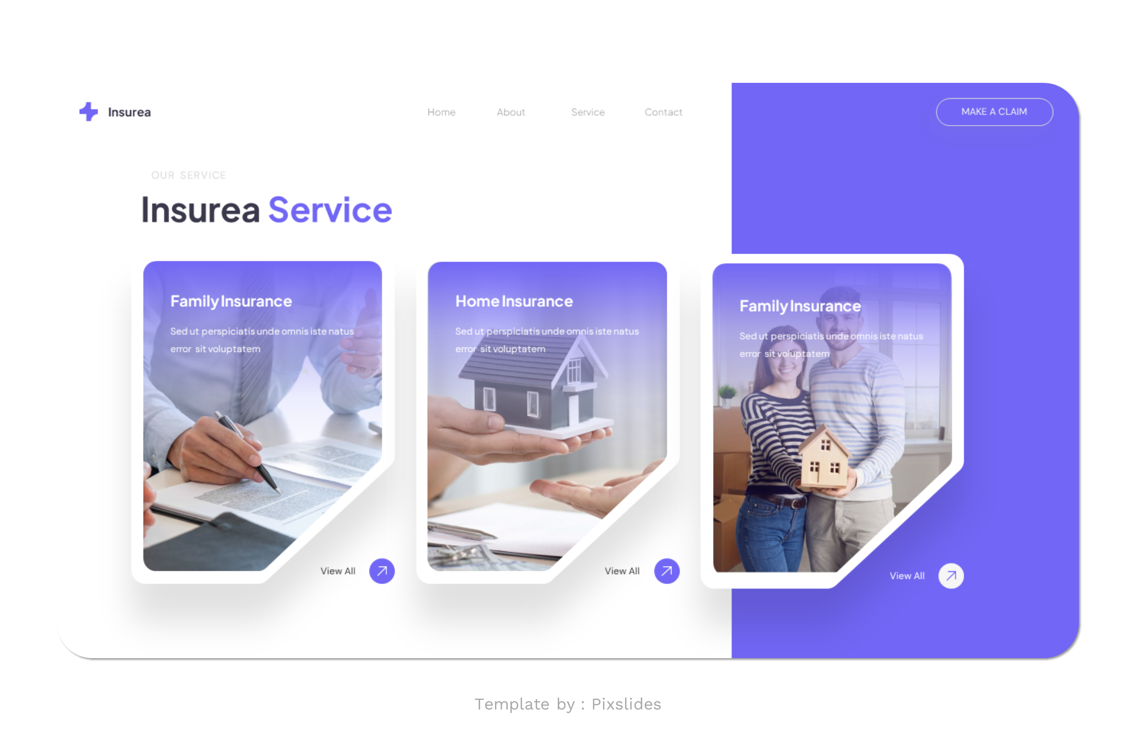 Insurea - Insurance Agency PowerPoint Presentation Template ...