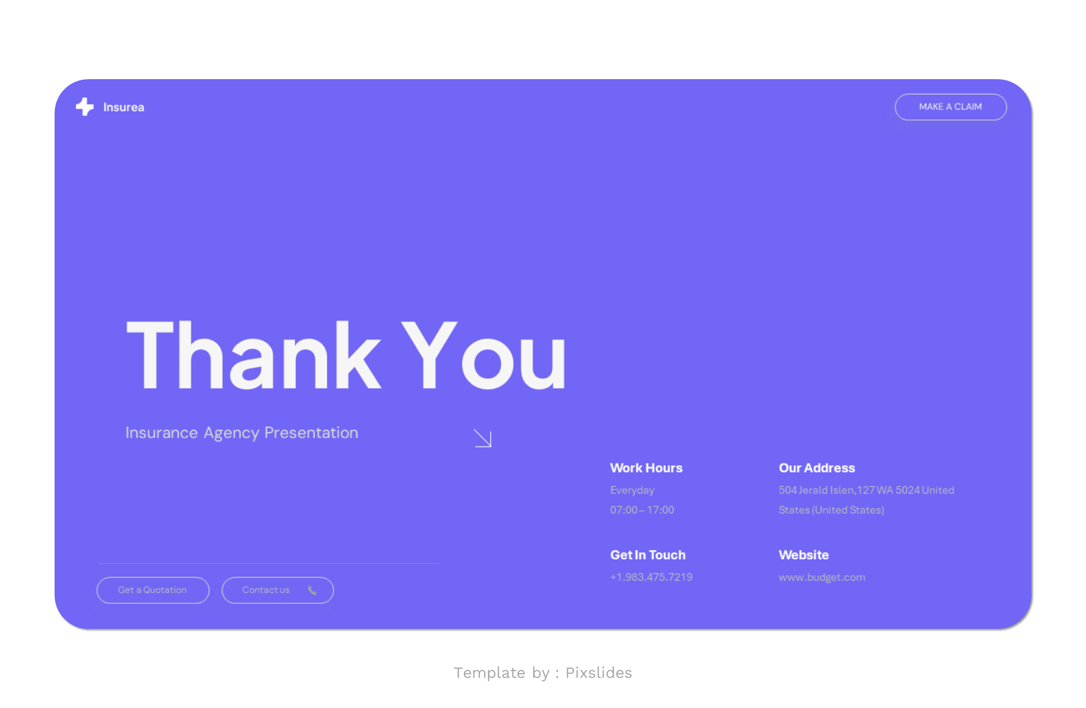 Insurea - Insurance Agency PowerPoint Presentation Template ...