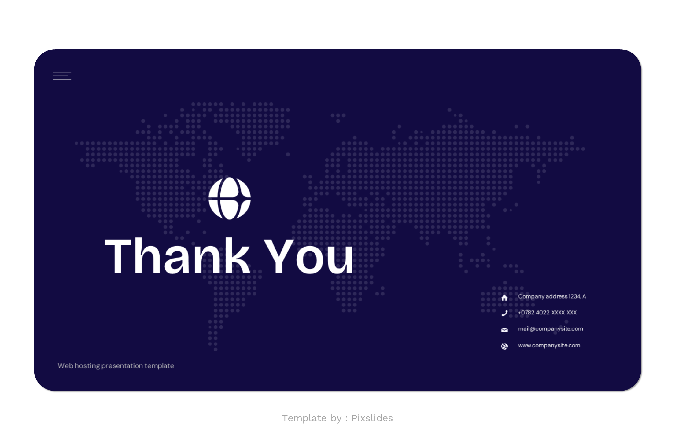 Webhost - Web Hosting & Cloud Server Keynote Presentation Template ...