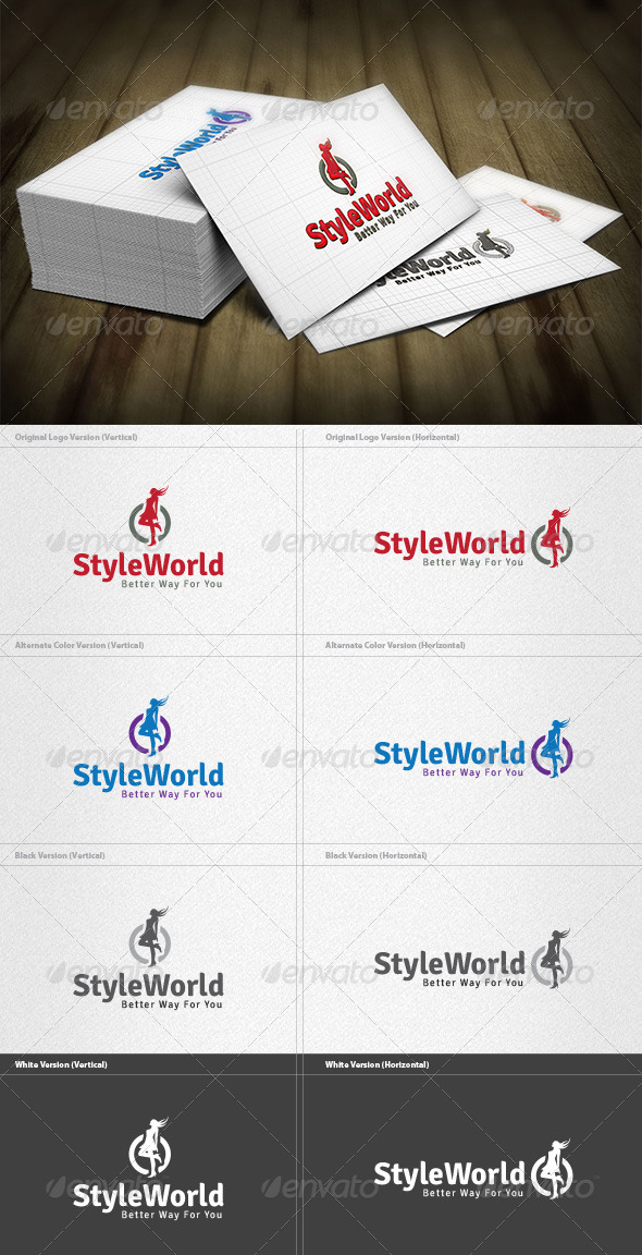Style World Logo - Vector Abstract