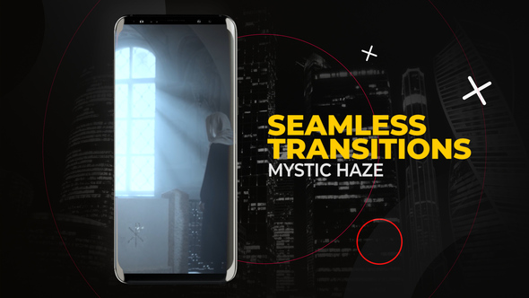 Vertical Myst Haze Effects | After Effects Elements template preview