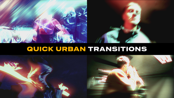 Quick Urban Transitions | After Effects, After Effects Project Files