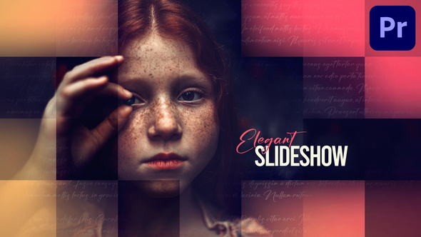 Slideshow Elegant for Premiere Pro Premiere Pro template preview
