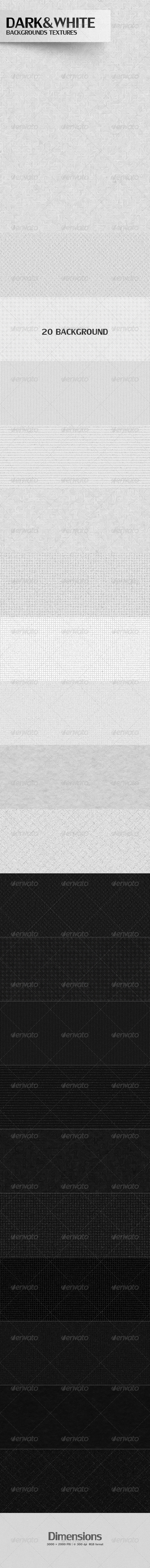 White & Dark Backgrounds Textures - Patterns Backgrounds