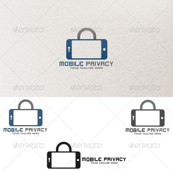 Mobile Privacy - Logo Templates - Objects Logo Templates