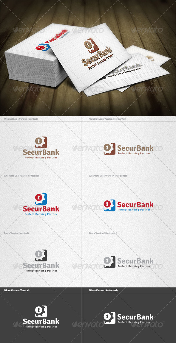 Security Bank Logo - Vector Abstract