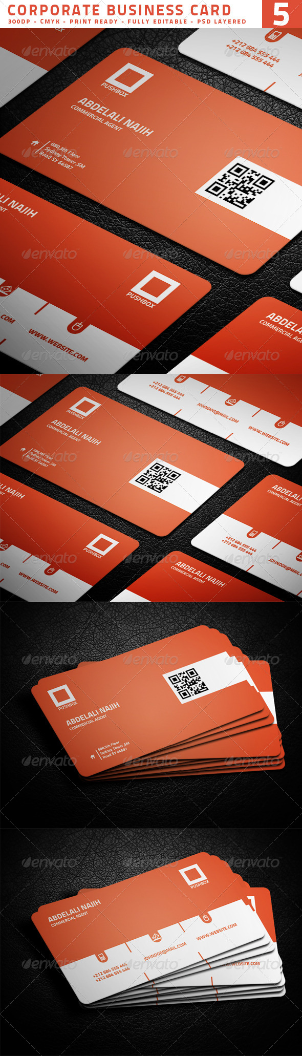 Corporate Business Card 5 - Corporate Business Cards