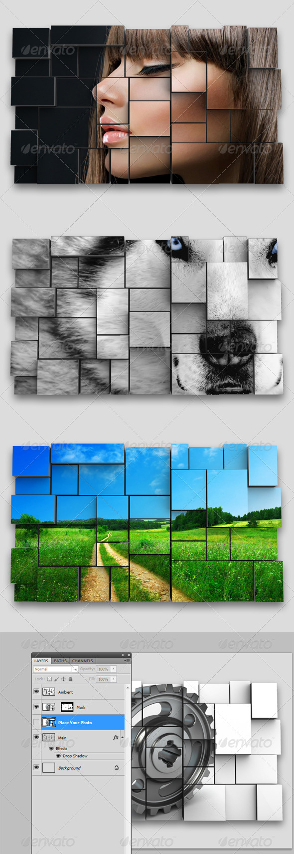 Photo Box Effect - Miscellaneous Photo Templates