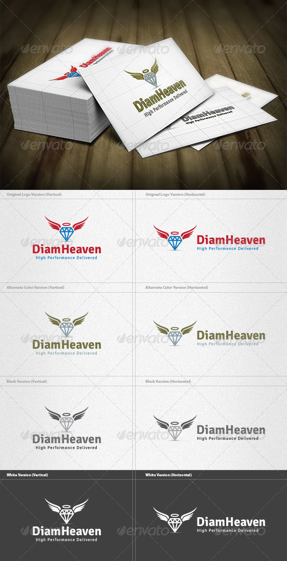 Diamond Heaven Logo - Symbols Logo Templates