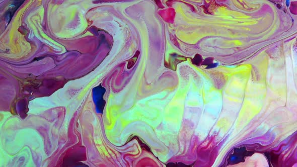 Abstract Colorful Sacral Liquid Waves Texture 265 alt