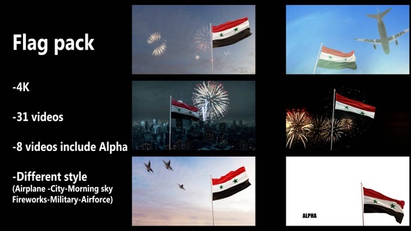 Syria Flag Pack alt