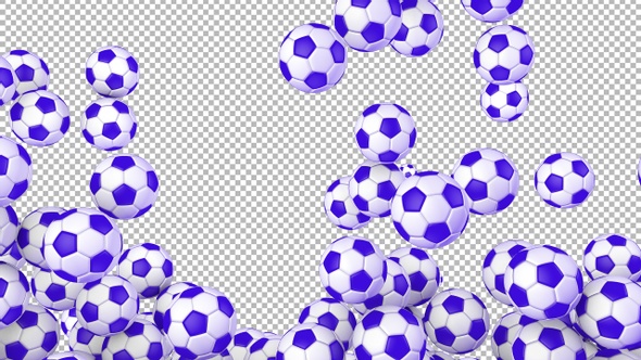 Soccer Ball Transition – Purple
