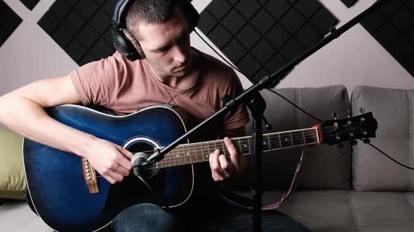 Recording Acoustic Guitar Home Recording Studio Acoustic Foam Rubber alt