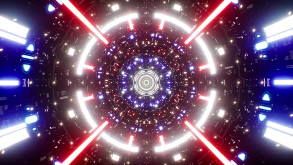 Space Laser Beam Tunnel 4K Loop alt