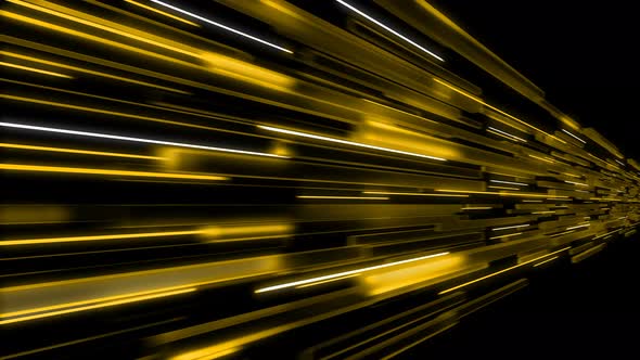 Yellow Abstract Animation Background