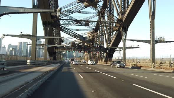 Driving Over The Sydney Harbour Bridge 2