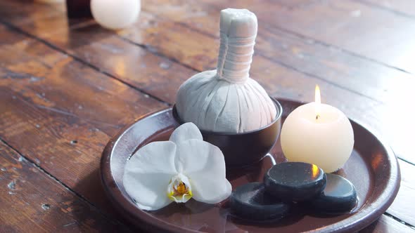 Spa background. Massage, oriental therapy, wellbeing and meditation concept. alt
