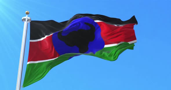 Flag of the South Sudan Liberation Movement alt