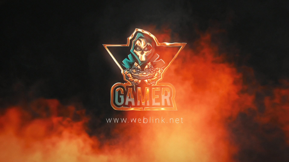 Fire Explosion Logo Reveal Logo Stings template preview