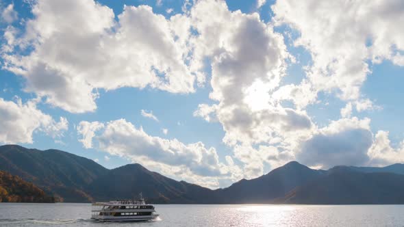 Mountain And Lake In Autumn alt