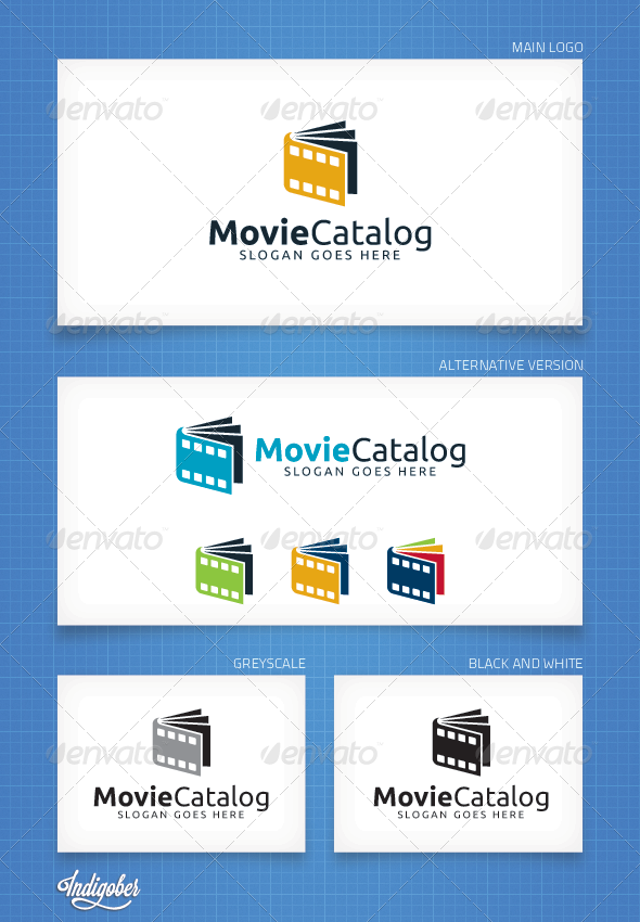 MovieCatalog - Logo Template - Objects Logo Templates