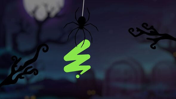 Halloween Logo Reveal Logo Stings template preview