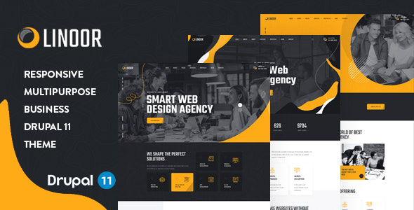 Linoor - Responsive Multipurpose Business Drupal 11 Theme