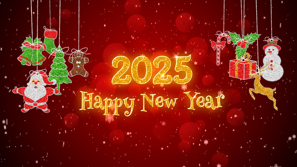 Joyful Happy New Year Greetings 2025