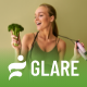 Glare - Dietitian & Health Fitness Coach WordPress Theme