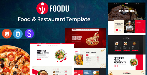 Foodu - Food and Restaurant HTML Template