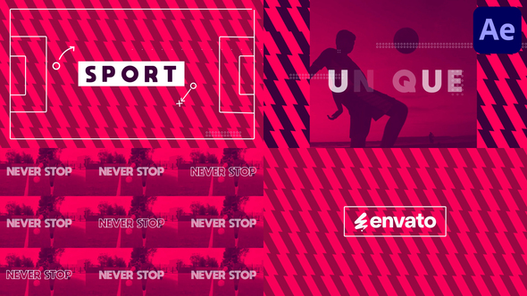 Socccer Opener for After Effects Openers template preview