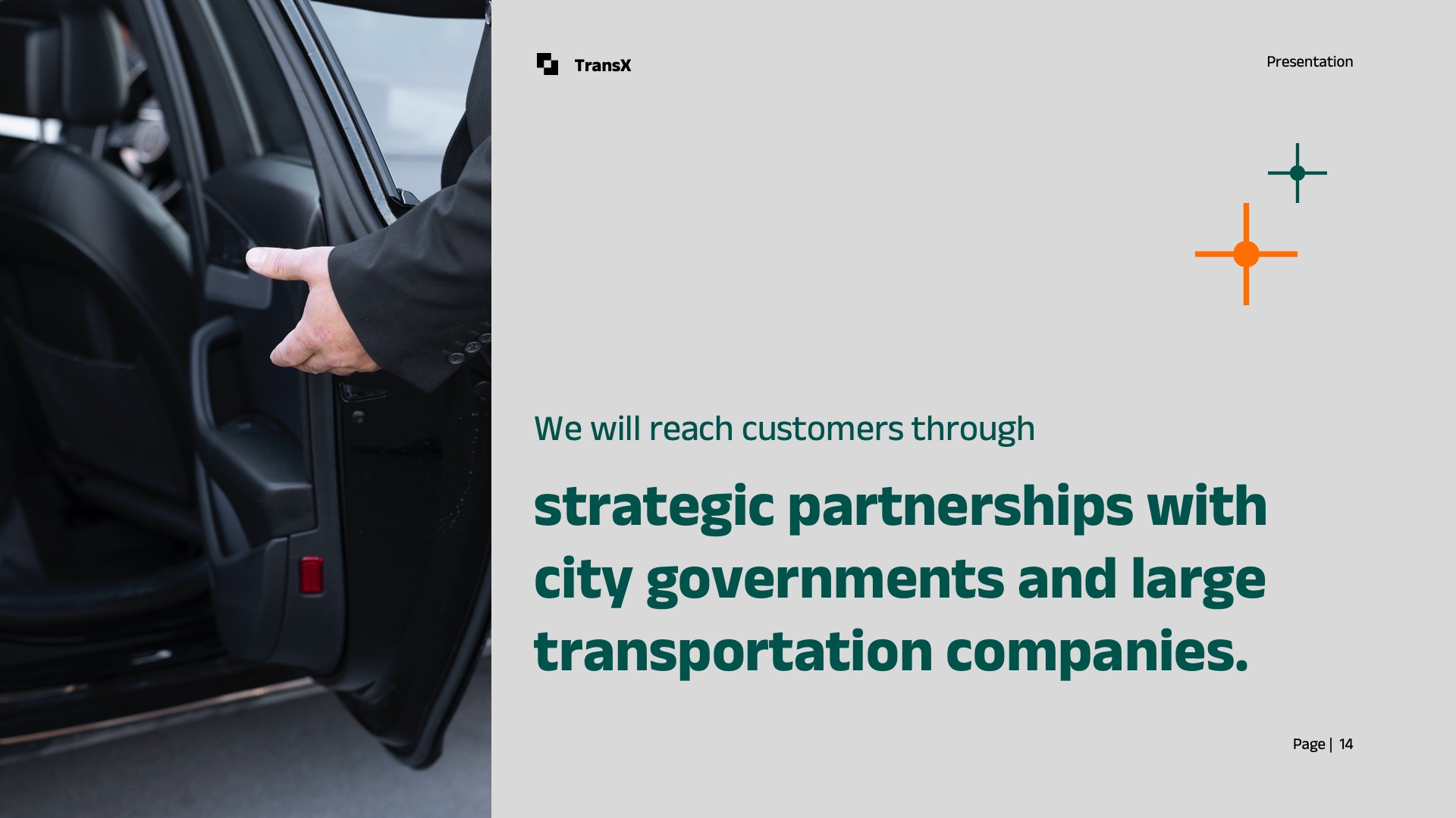 Green Transportation Pitch Deck PowerPoint, Presentation Templates