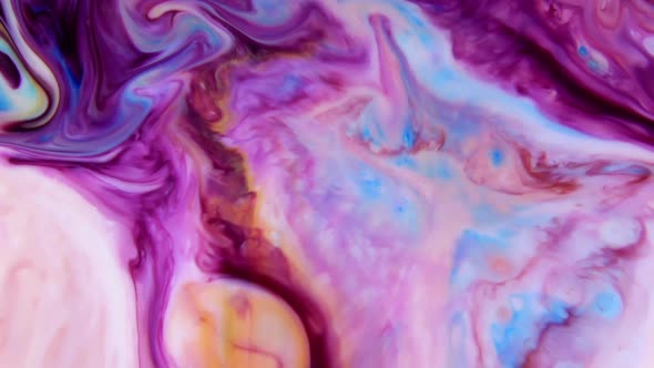 Abstract Chaotic Beauty Art Ink Spread Texture  alt